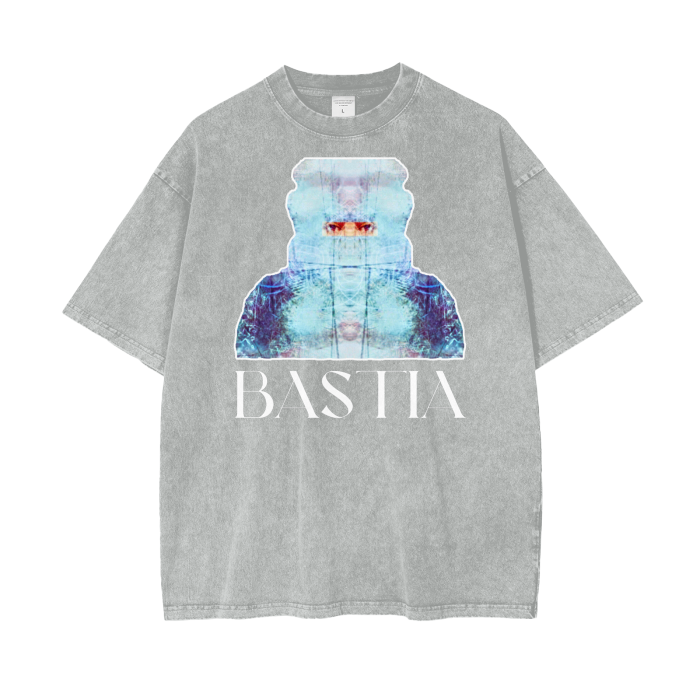 Dorminetico Bastia Wisdom Acid Wash Oversize Unisex T-Shirt